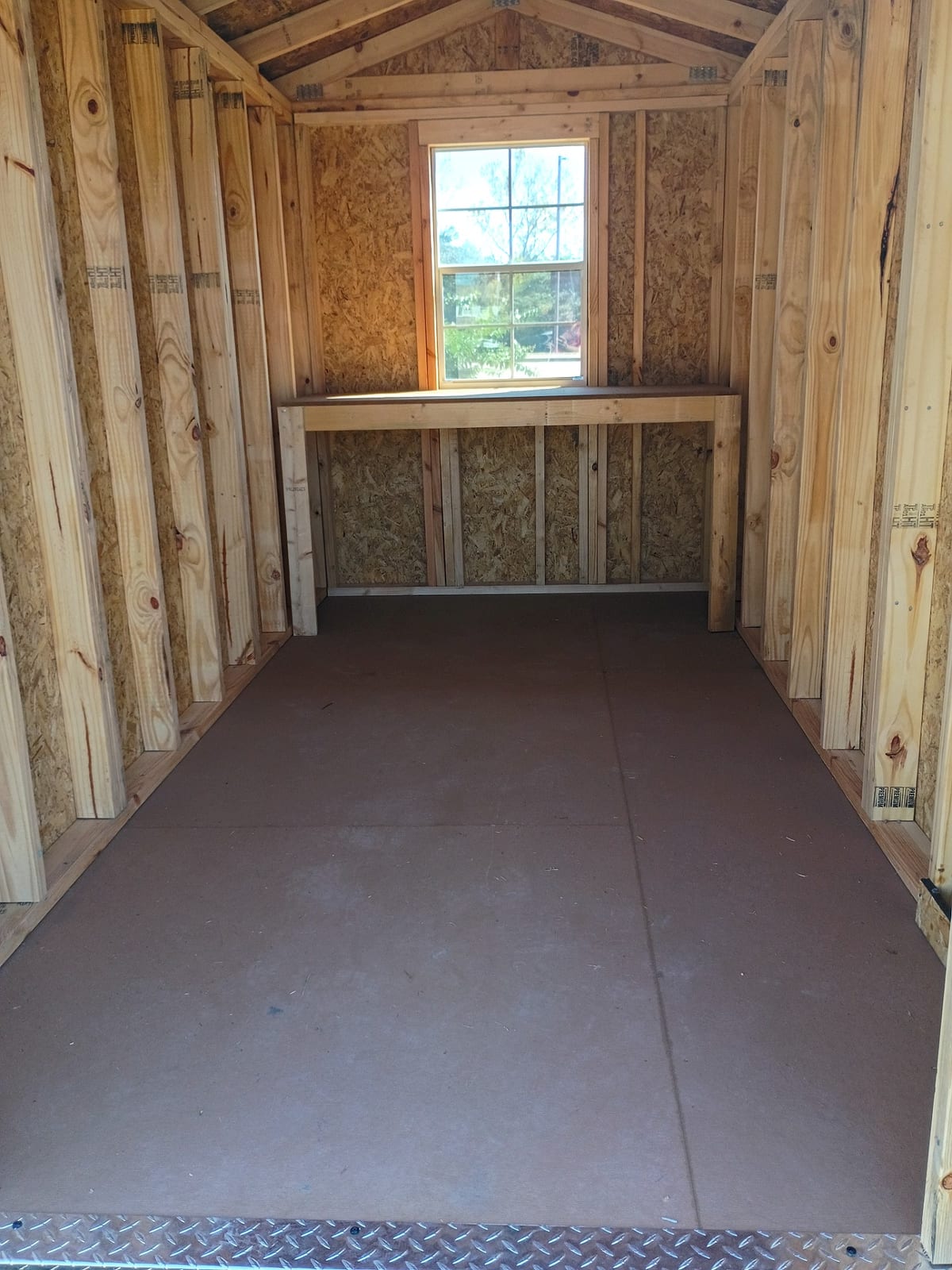 6x12 Utility Shed at Jimmy's Portable Buildings of Savannah, TN
