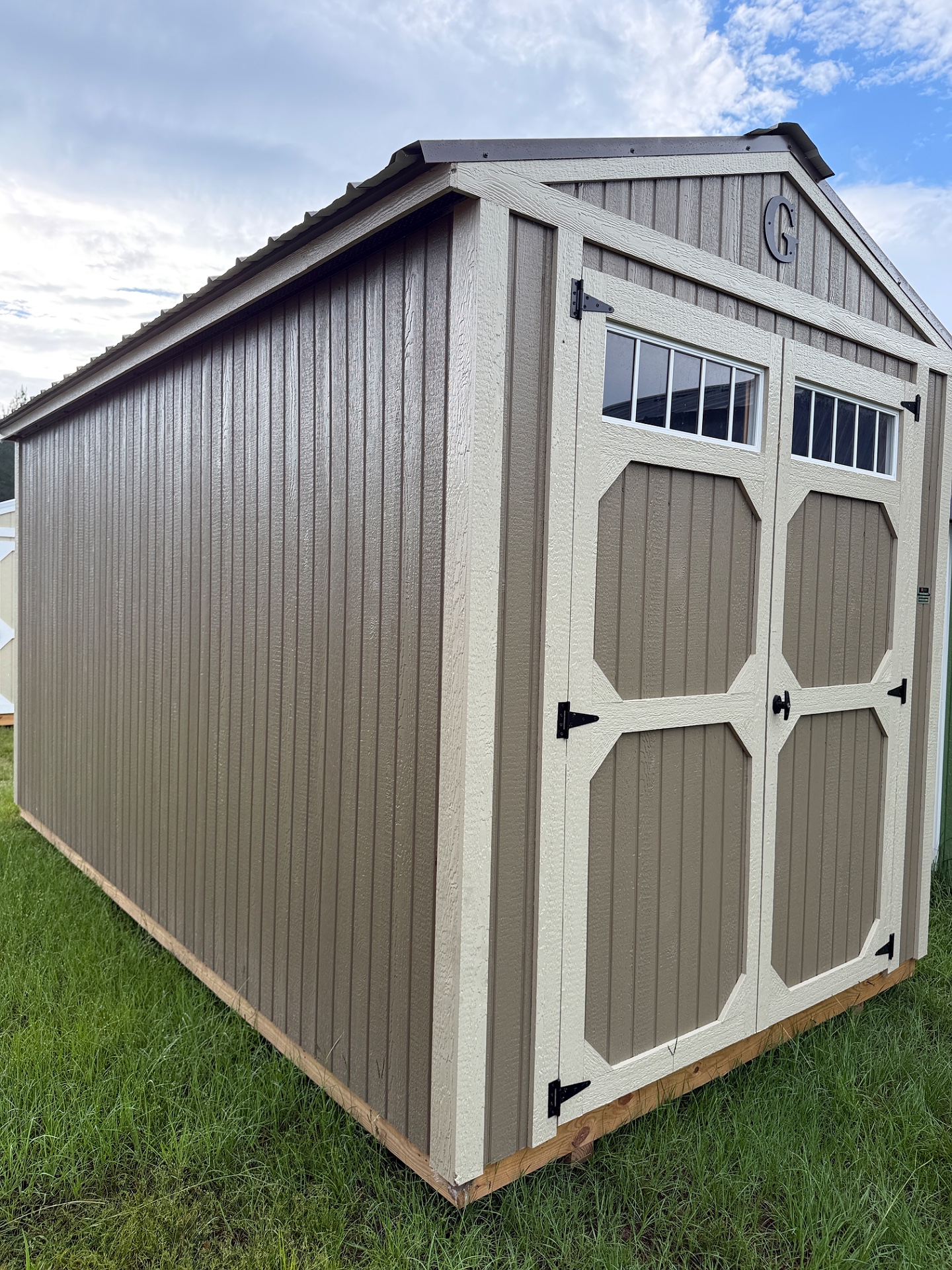 8x16 Utility Shed at Southern Ag Equipment, LLC - Saint Francisville, Louisiana