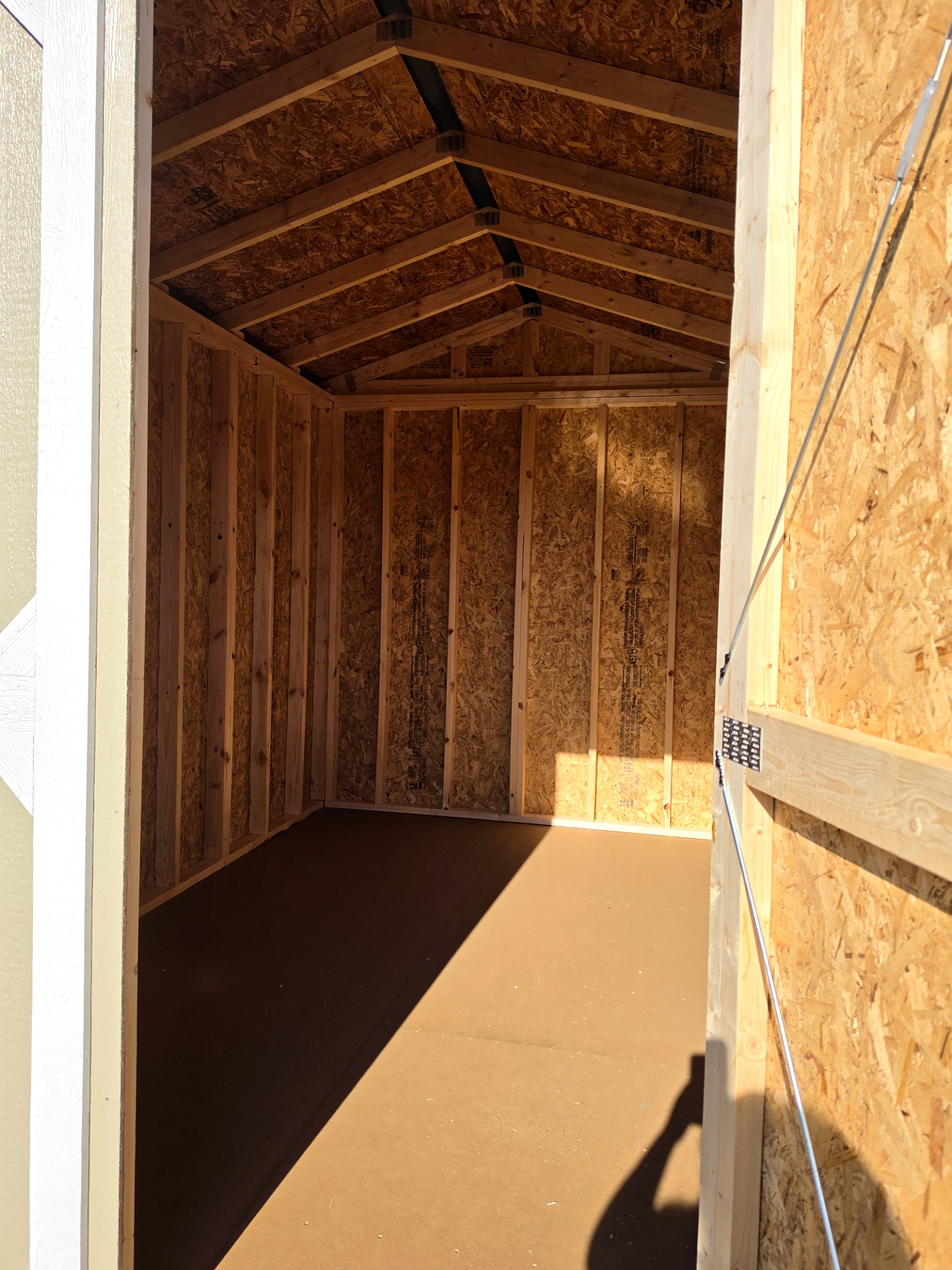 8x12 Utility Shed at Russellville Lot- Krazy K Buildings and More