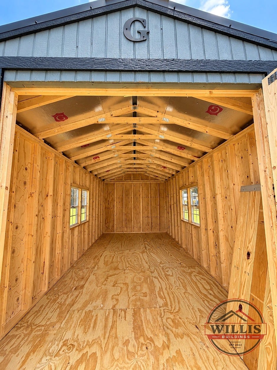 10x20 Utility Shed at Willis Buildings