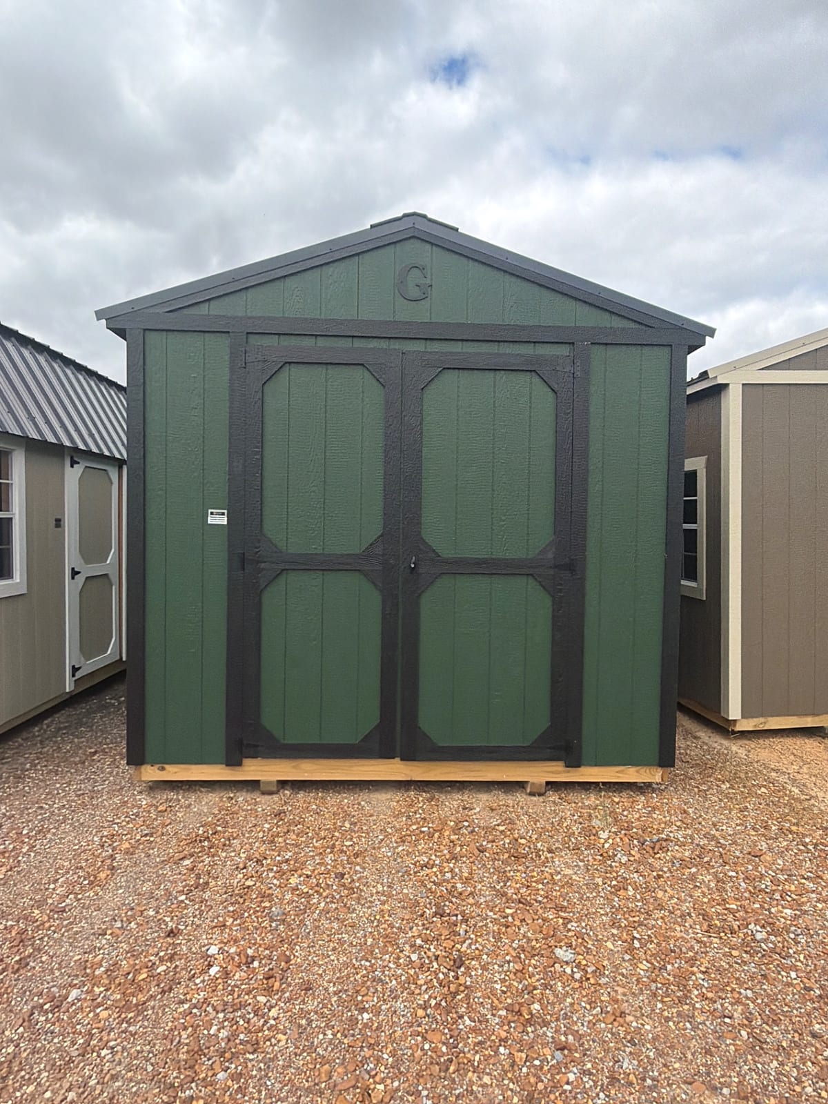 10x16 Utility Shed at Jimmy's Portable Buildings of Savannah, TN