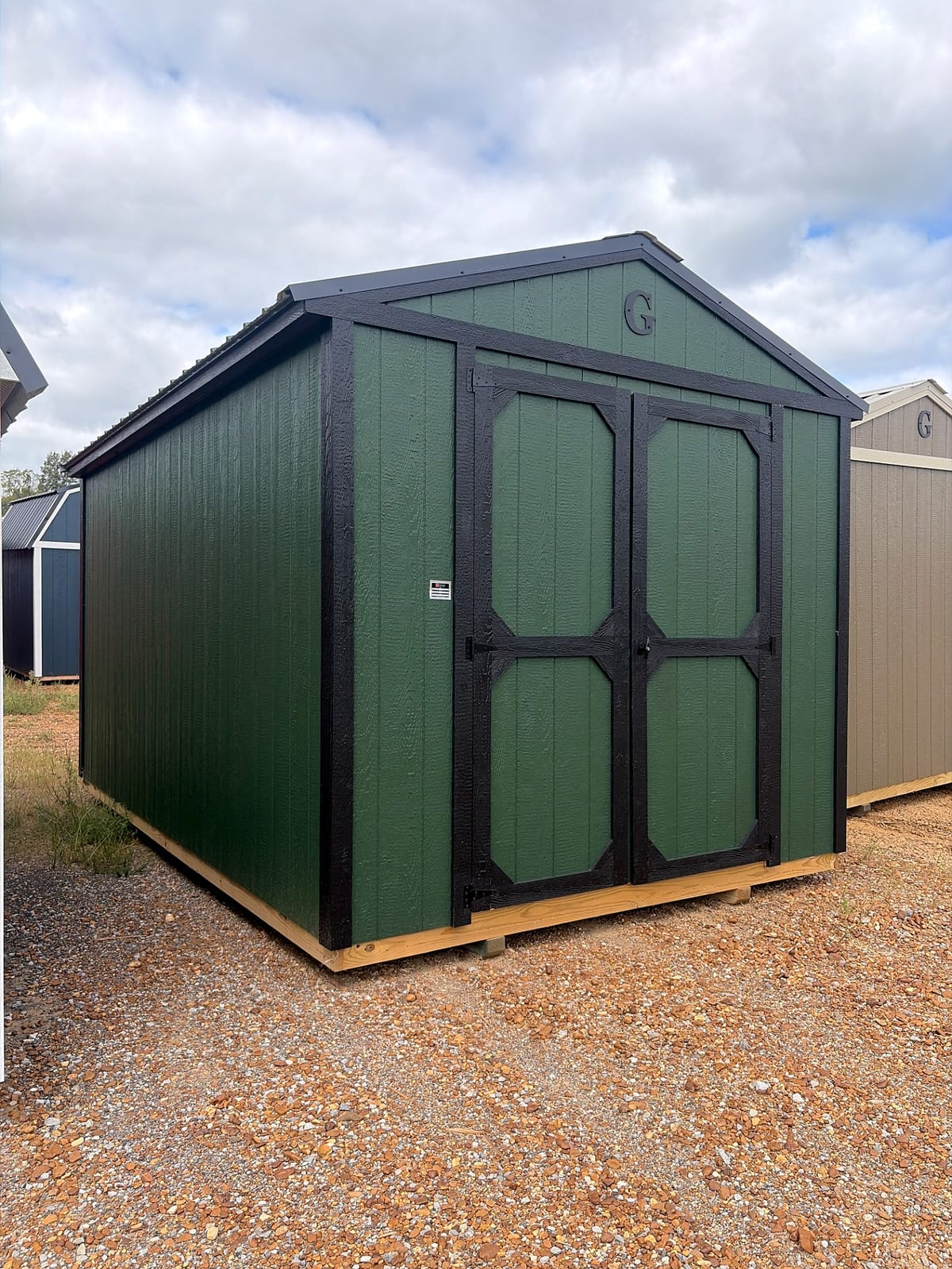 10x16 Utility Shed at Jimmy's Portable Buildings of Savannah, TN