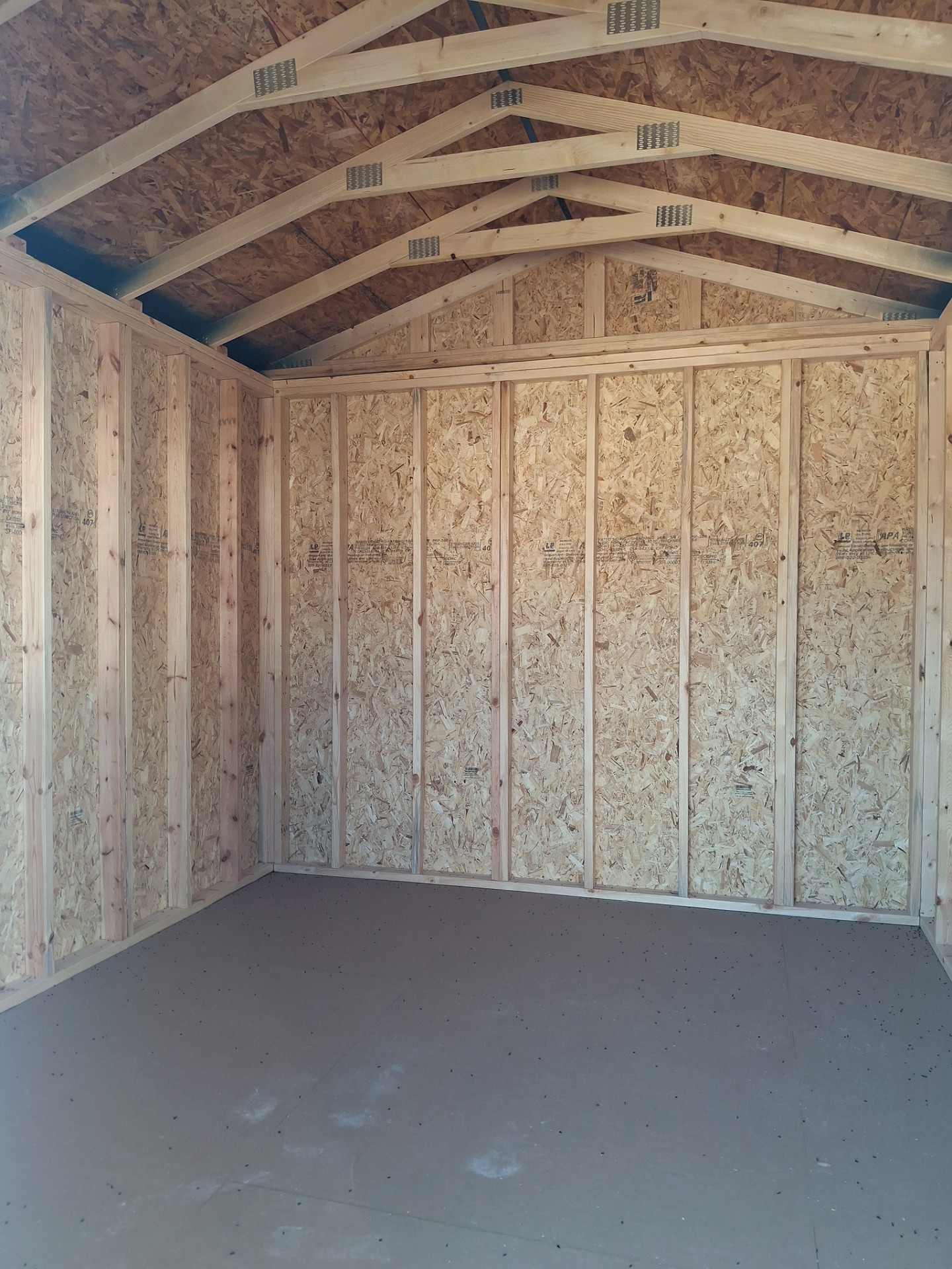 10x12 Utility Shed at Kirbyville Lot - Essex Bros