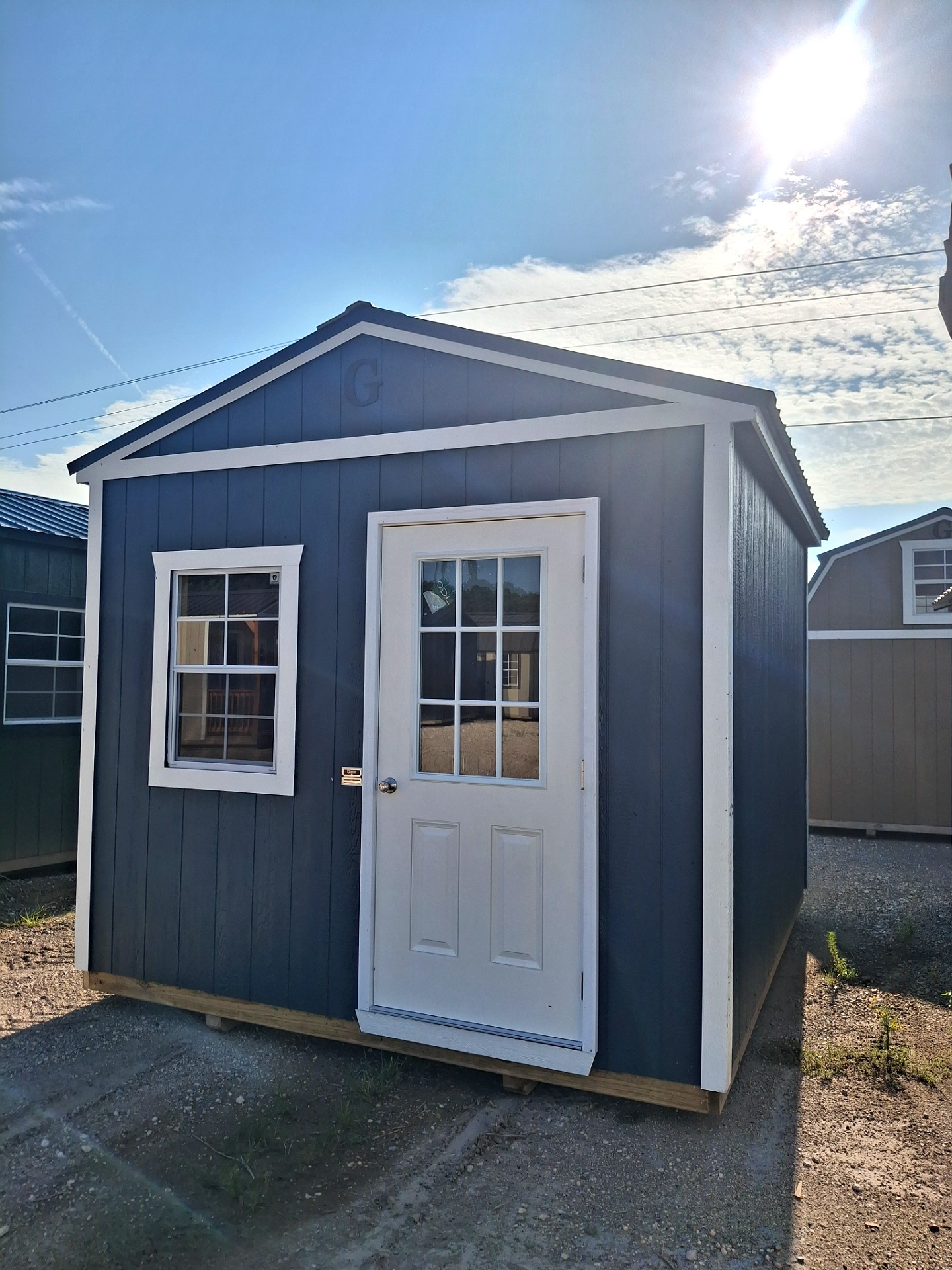 10x12 Utility Shed at Kirbyville Lot - Essex Bros