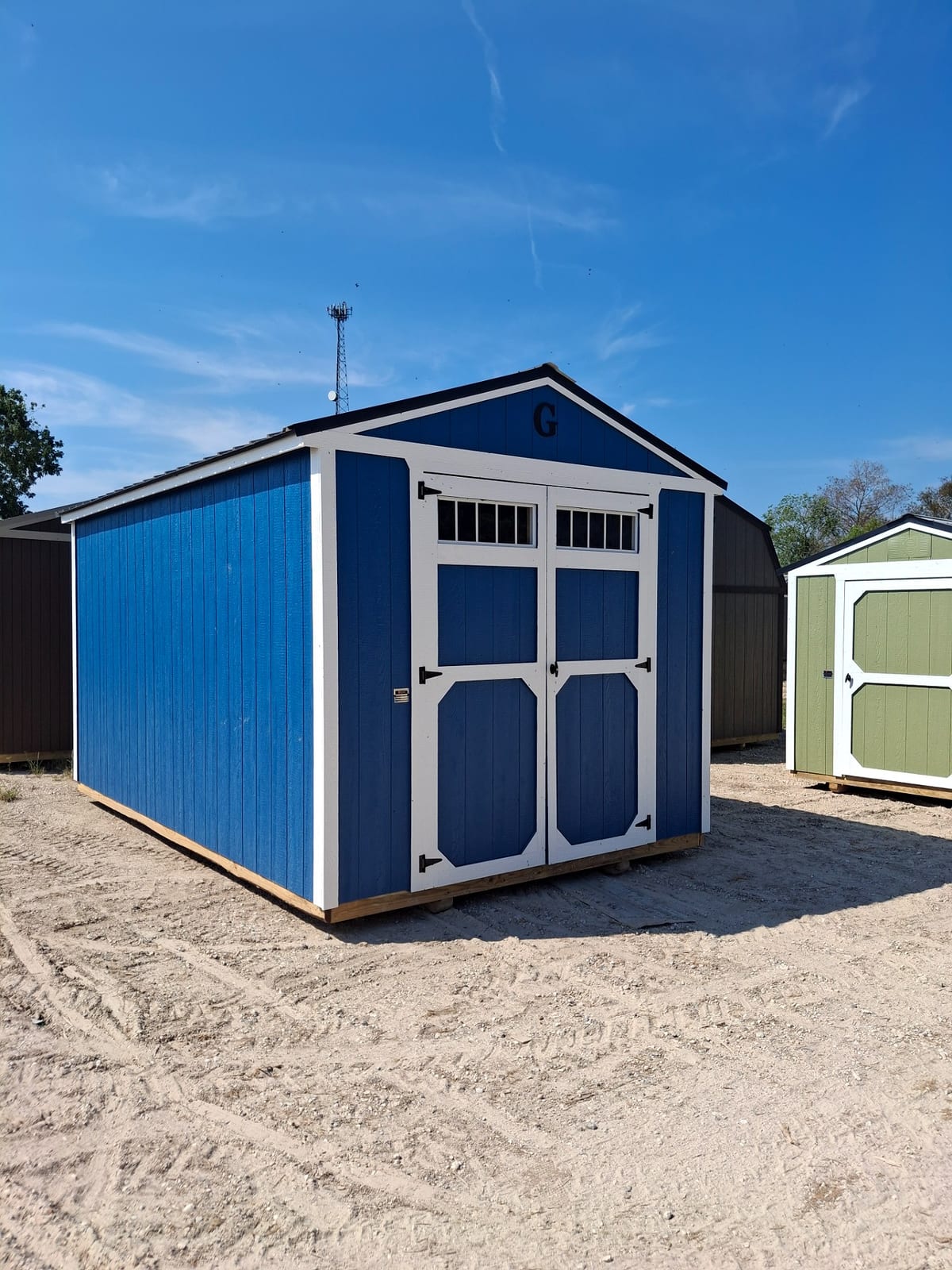 10x16 Utility Shed at Kirbyville Lot - Essex Bros