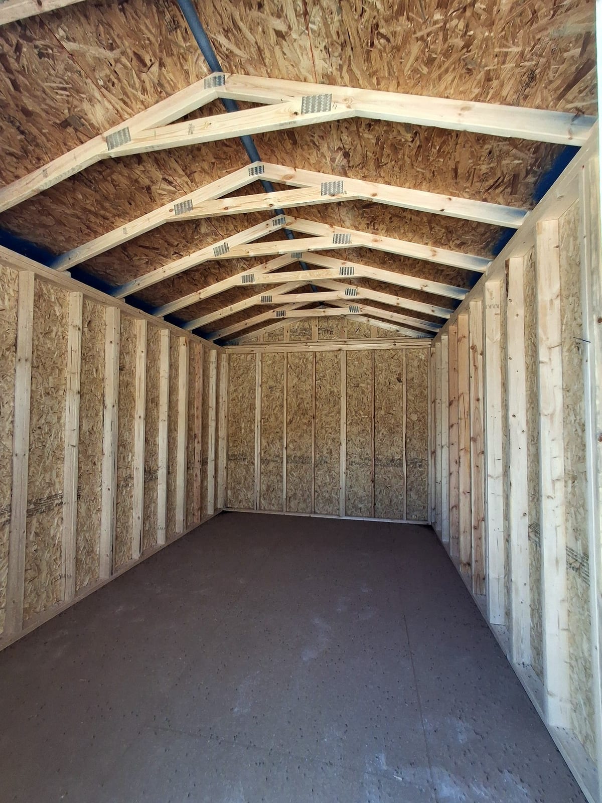 10x16 Utility Shed at Kirbyville Lot - Essex Bros