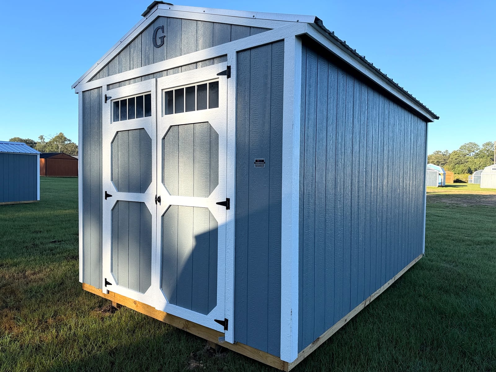 10x16 Utility Shed at Southern Ag Equipment, LLC - Saint Francisville, Louisiana