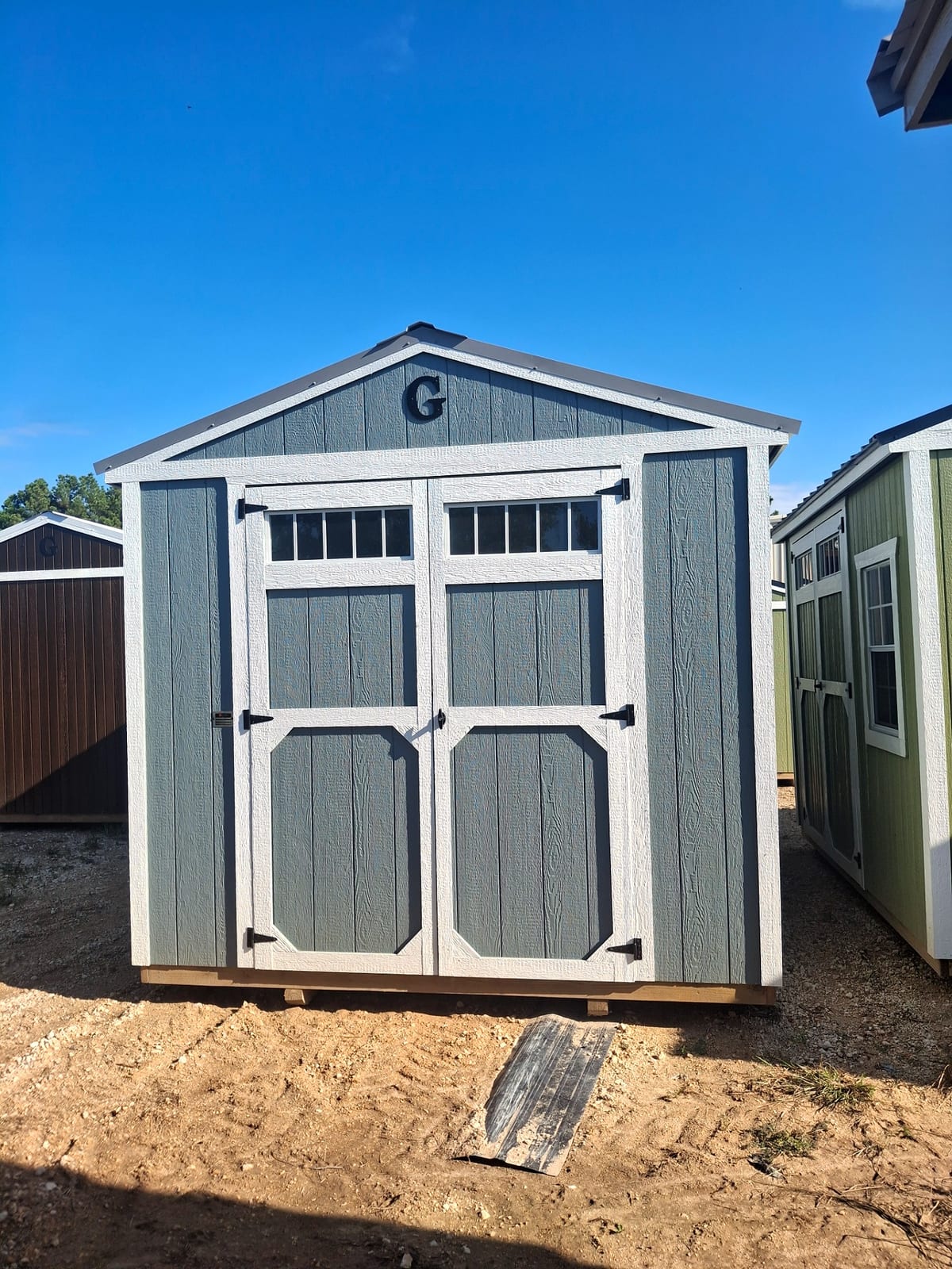 10x16 Utility Shed at Kirbyville Lot - Essex Bros
