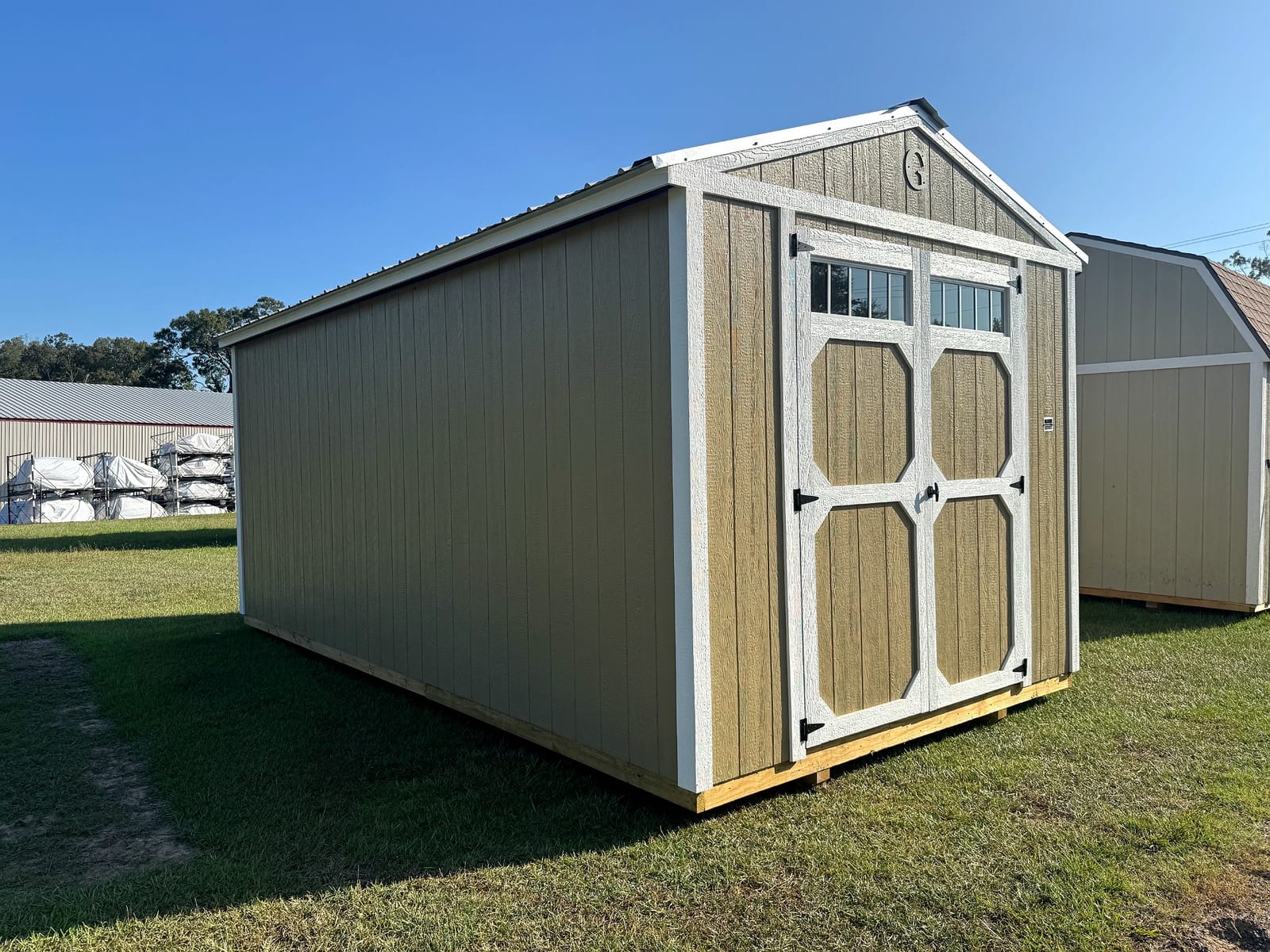 10x20 Utility Shed at Southern Ag Equipment, LLC - Saint Francisville, Louisiana