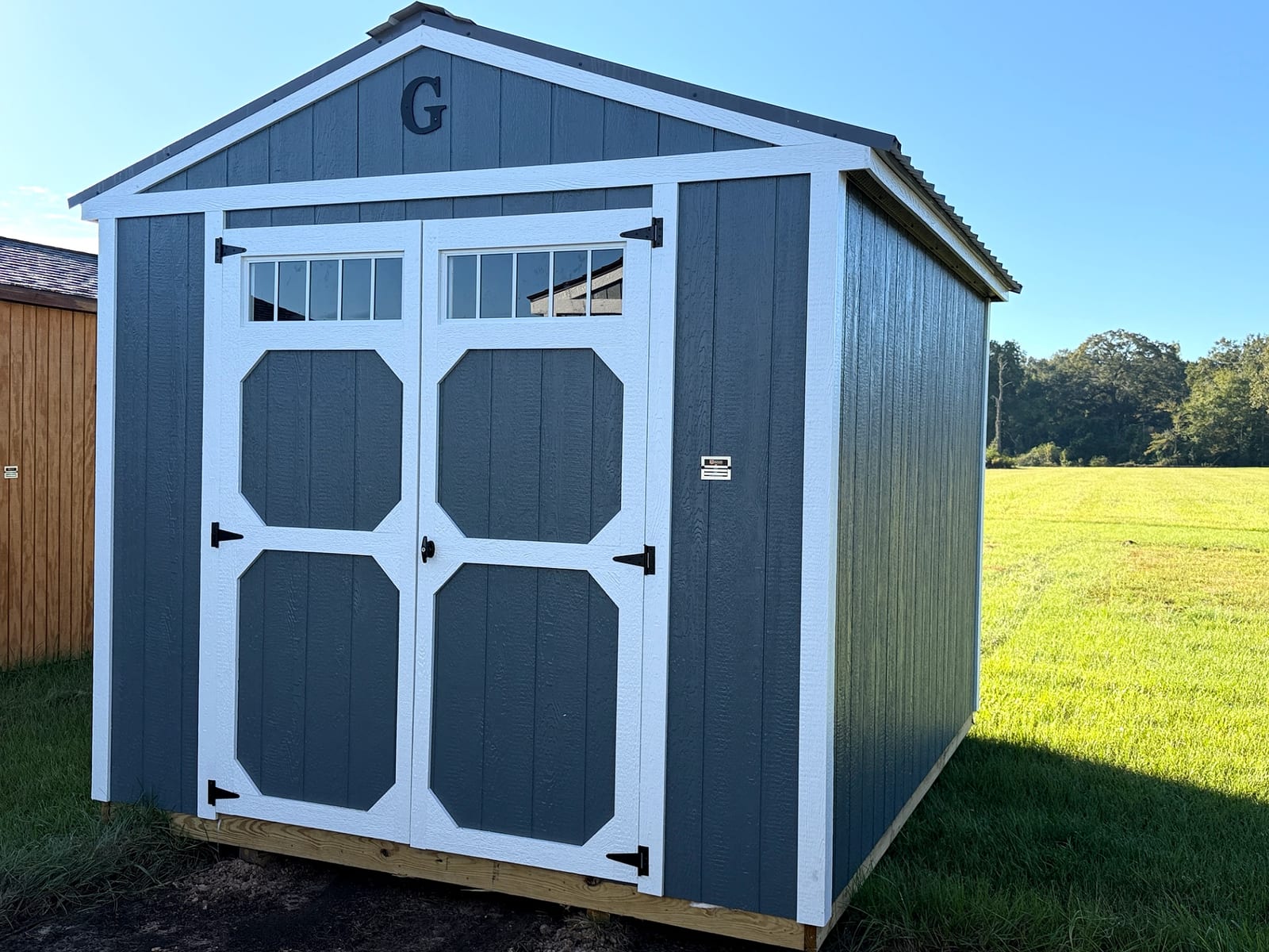 10x12 Utility Shed at Southern Ag Equipment, LLC - Saint Francisville, Louisiana