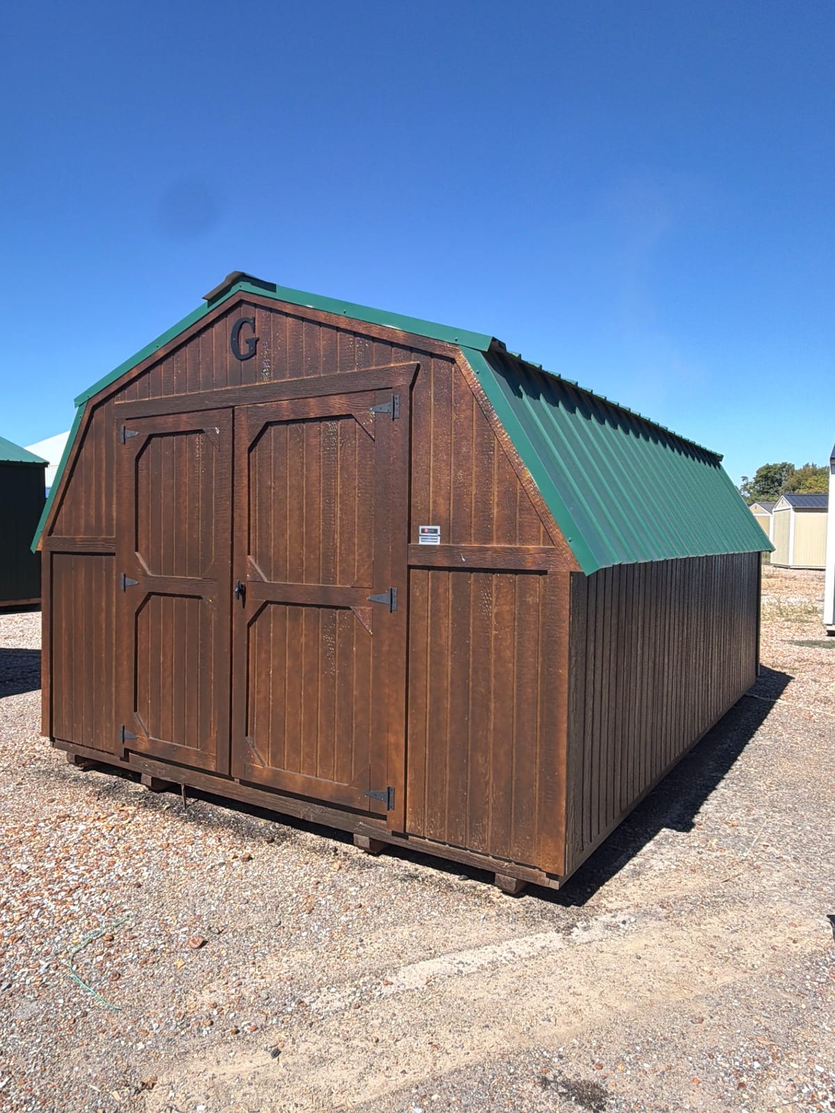 12x16 Barn at Jimmy's Portable Buildings of Savannah, TN