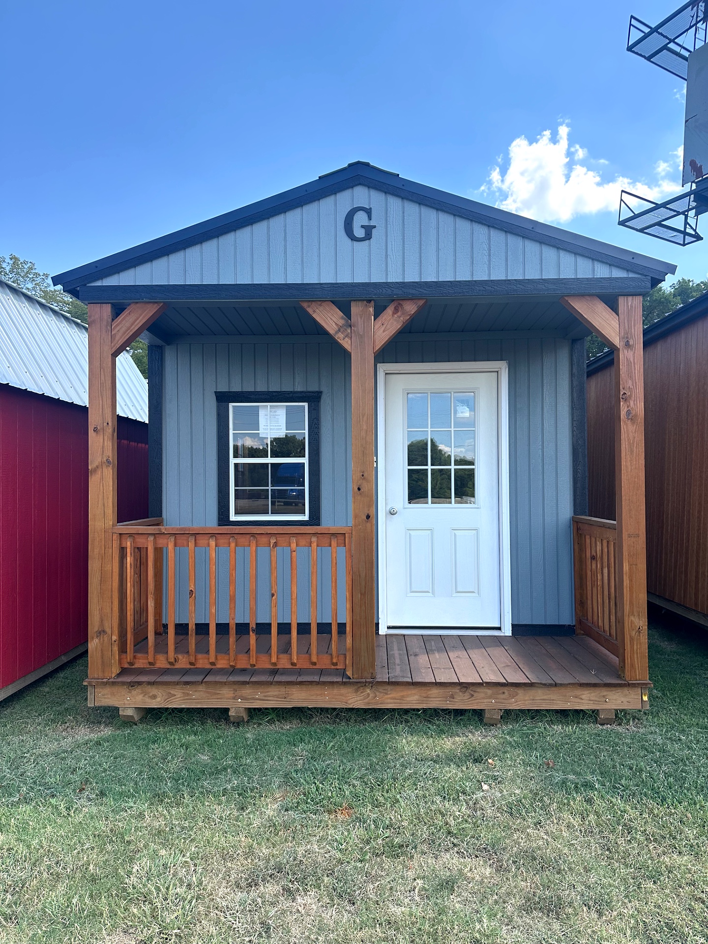 12x24 Cabin at G&L Carports & Portable Buildings