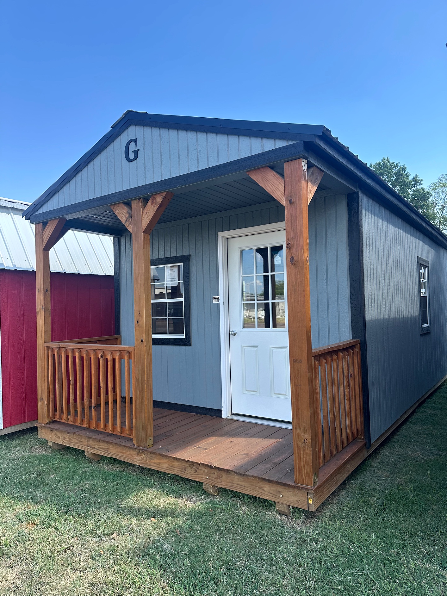 12x24 Cabin at G&L Carports & Portable Buildings