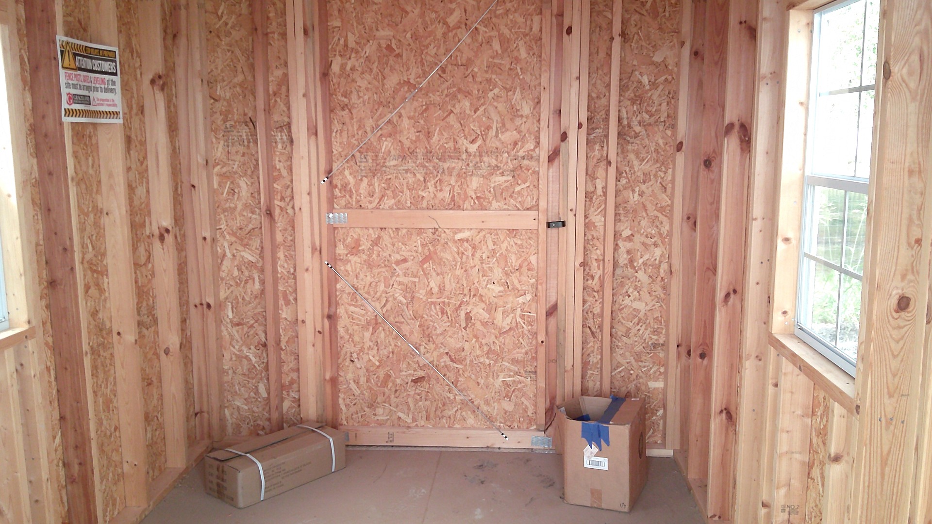 12x20 Cabin at Hill  Top Sales