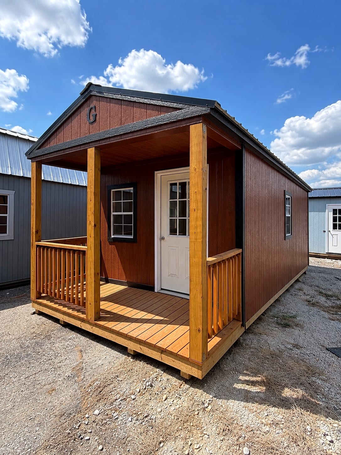 12x24 Cabin at Tyler Lot- ETX Steel Tyler
