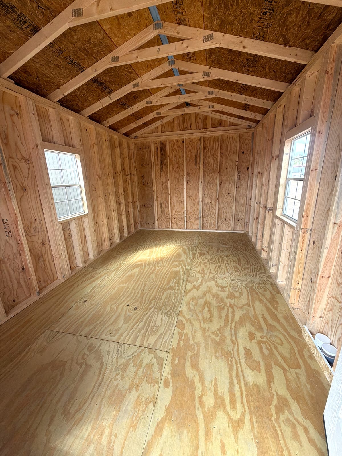 10x20 Cabin at Jimmy's Portable Buildings of Savannah, TN