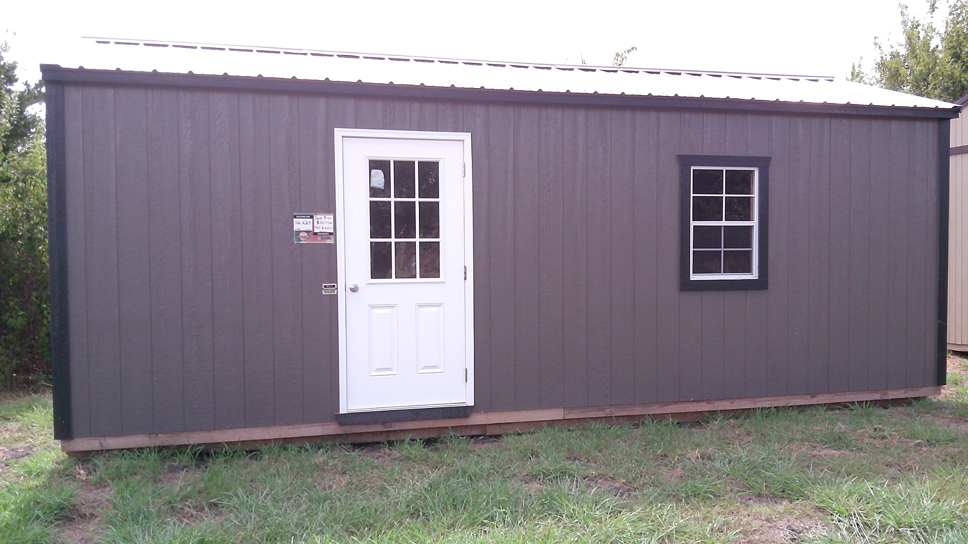 12x24 Garage at Hill  Top Sales