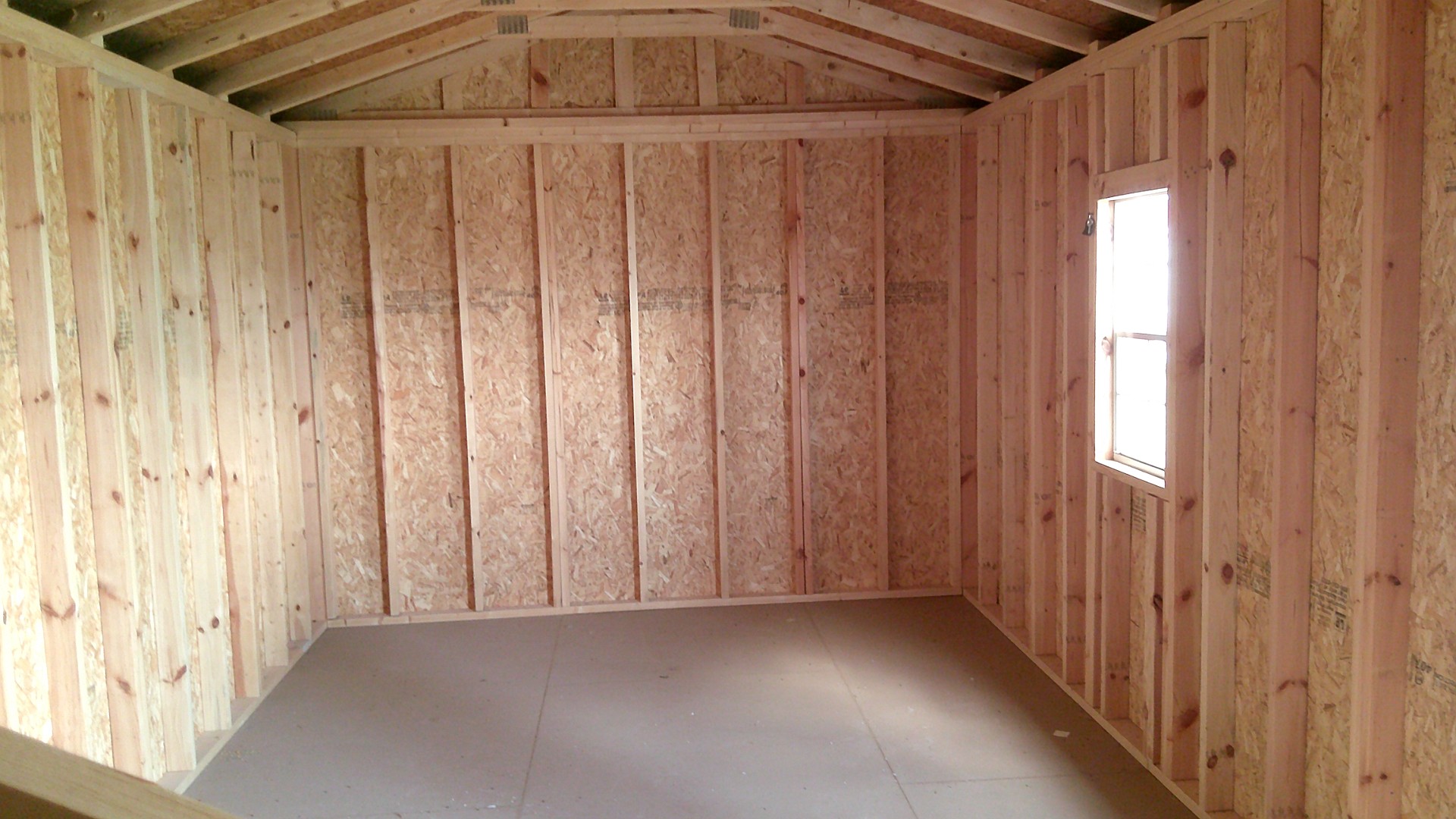 12x24 Garage at Hill  Top Sales