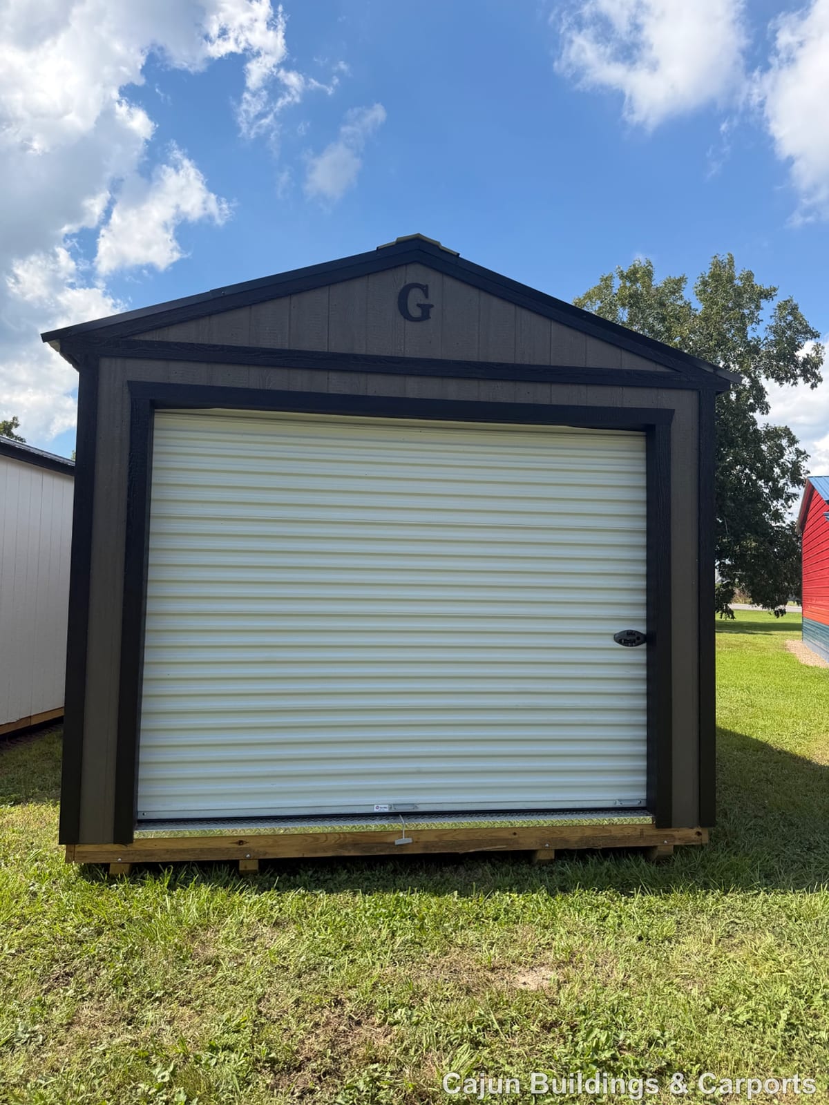 12x24 Garage at Cajun Buildings and Carports
