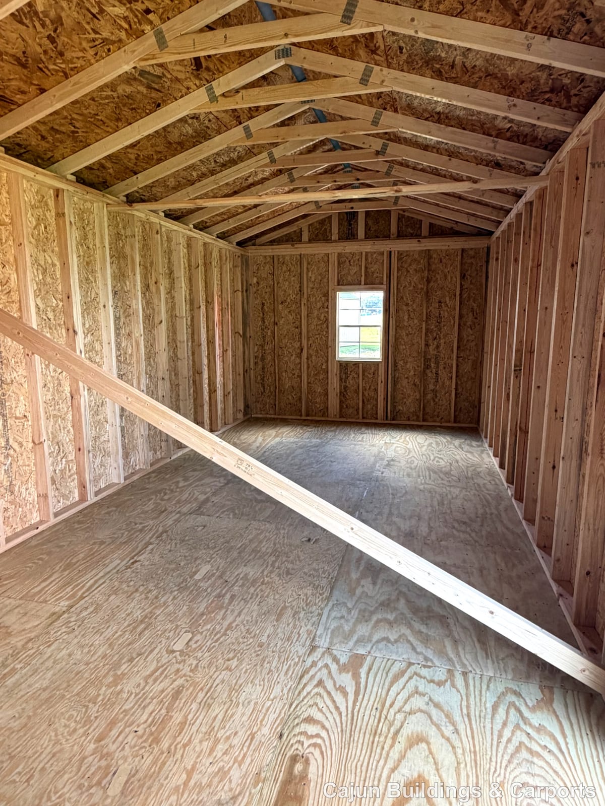 12x24 Garage at Cajun Buildings and Carports