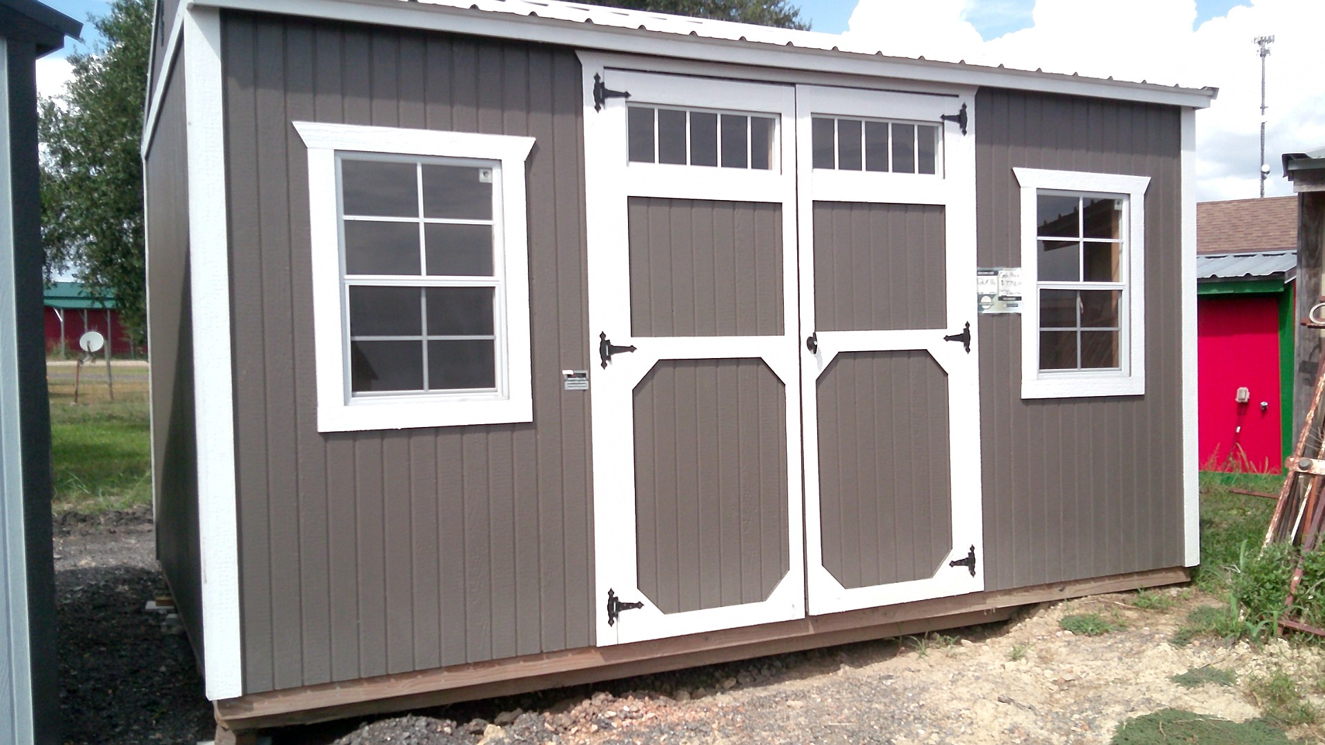 12x16 Garden Shed at Hill  Top Sales