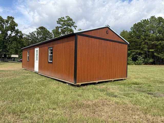 16x40 Garden Shed at Truesite Portable Buildings