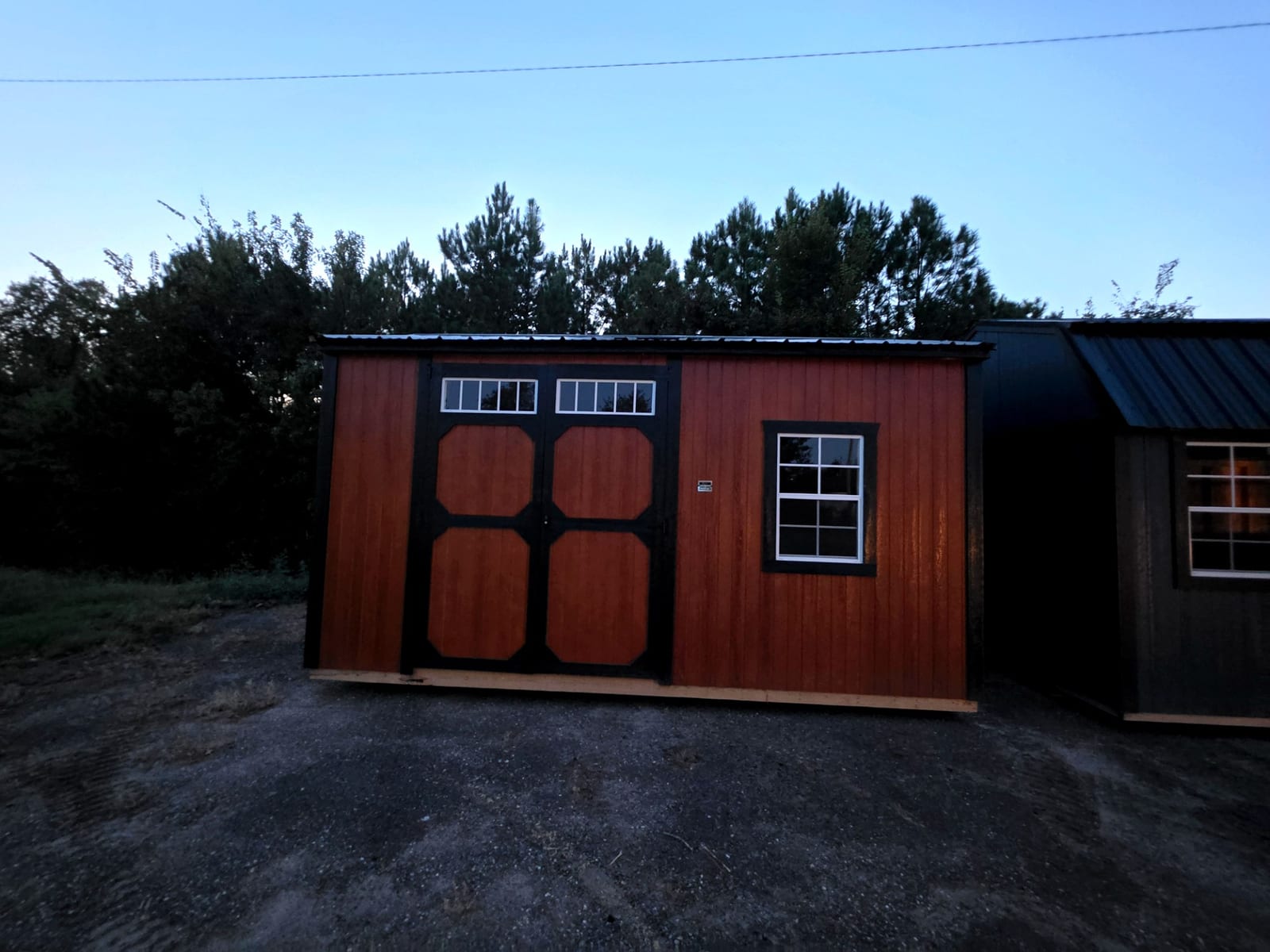10x16 Garden Shed at Russellville Lot- Krazy K Buildings and More
