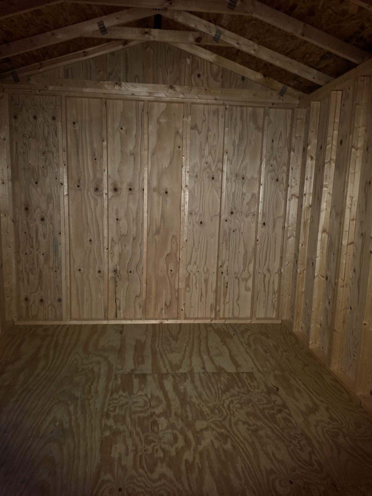 10x16 Garden Shed at Russellville Lot- Krazy K Buildings and More