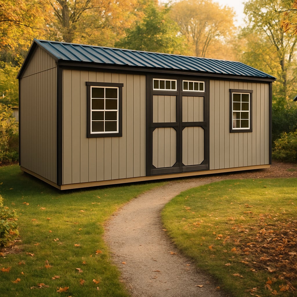 12x24 Garden Shed at ACE Buildings - Graceland of Corpus Christi