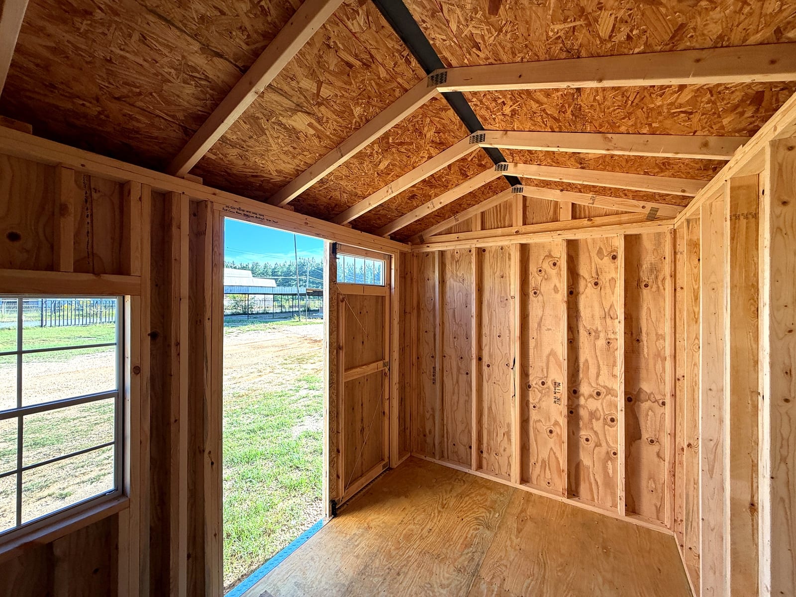 8x12 Garden Shed at Southern Ag Equipment, LLC - Saint Francisville, Louisiana