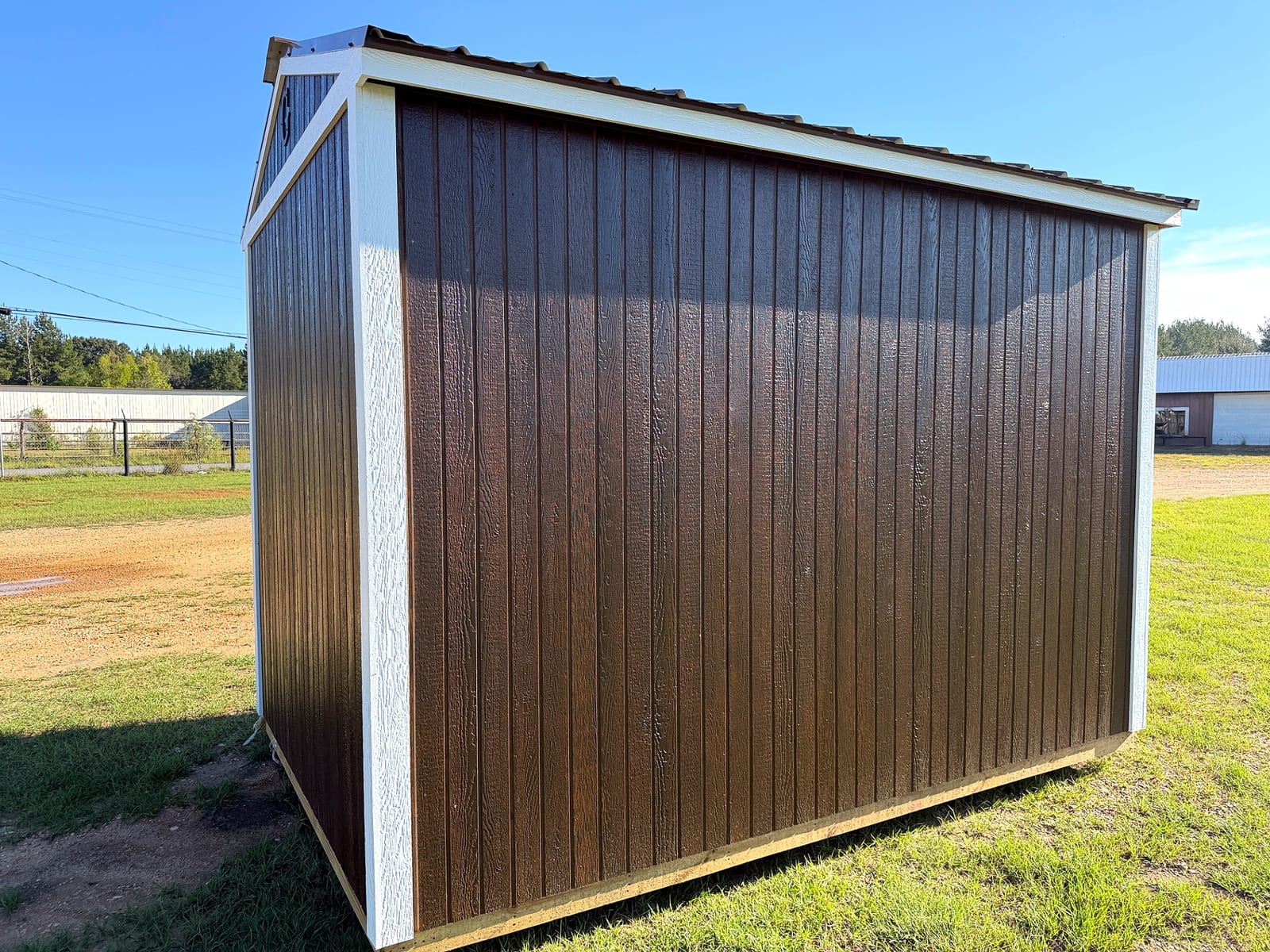 8x12 Garden Shed at Southern Ag Equipment, LLC - Saint Francisville, Louisiana