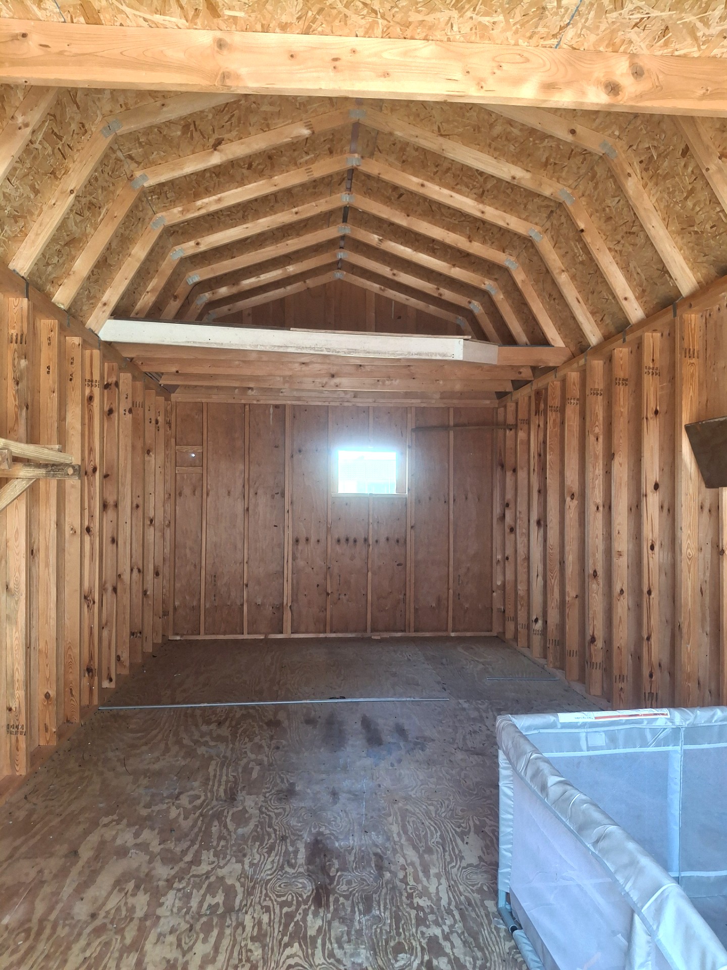 12x24 Lofted Barn at Kirbyville Lot - Essex Bros