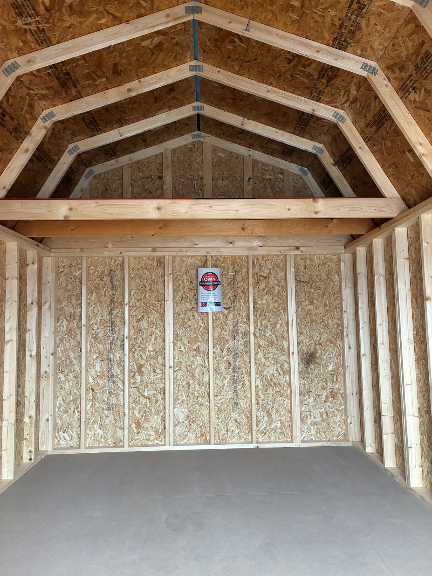 10x16 Lofted Barn at ACE Buildings - Graceland of Corpus Christi
