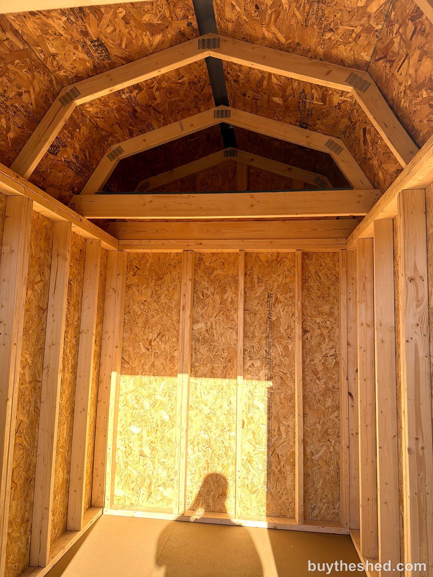 6x8 Lofted Barn at Graceland Portable Buildings of West Monroe/Columbia