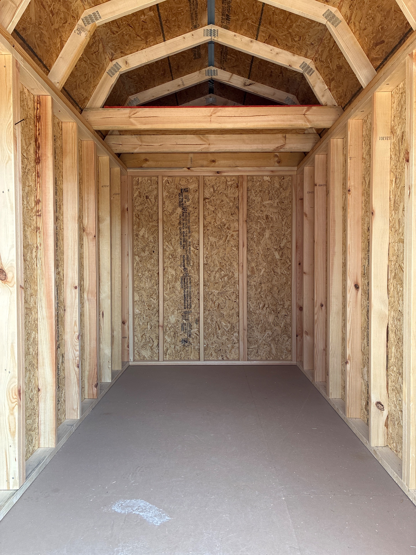6x12 Lofted Barn at ACE Buildings - Graceland of Corpus Christi