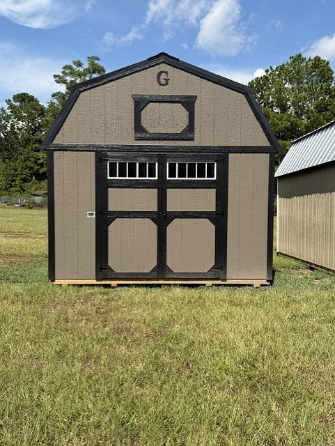 12x16 Lofted Barn at Truesite Portable Buildings