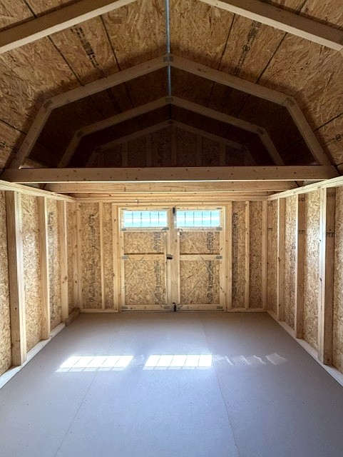 12x16 Lofted Barn at Truesite Portable Buildings