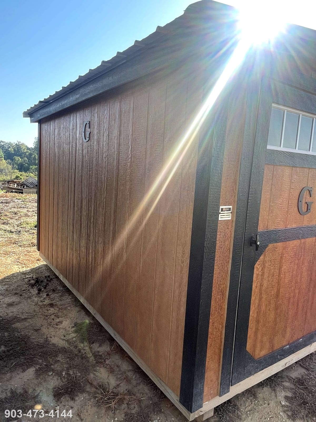 6x12 Mini Shed at Tyler Lot- ETX Steel Tyler