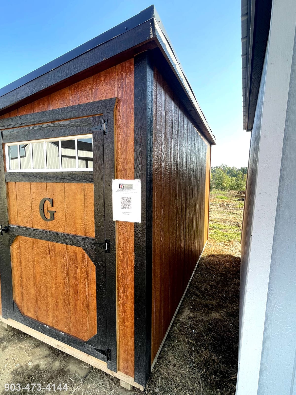 6x12 Mini Shed at Tyler Lot- ETX Steel Tyler