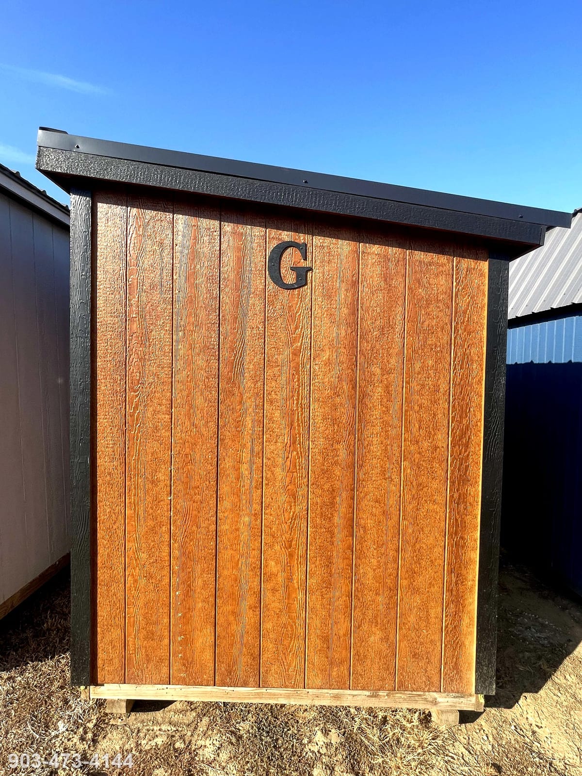 6x12 Mini Shed at Tyler Lot- ETX Steel Tyler