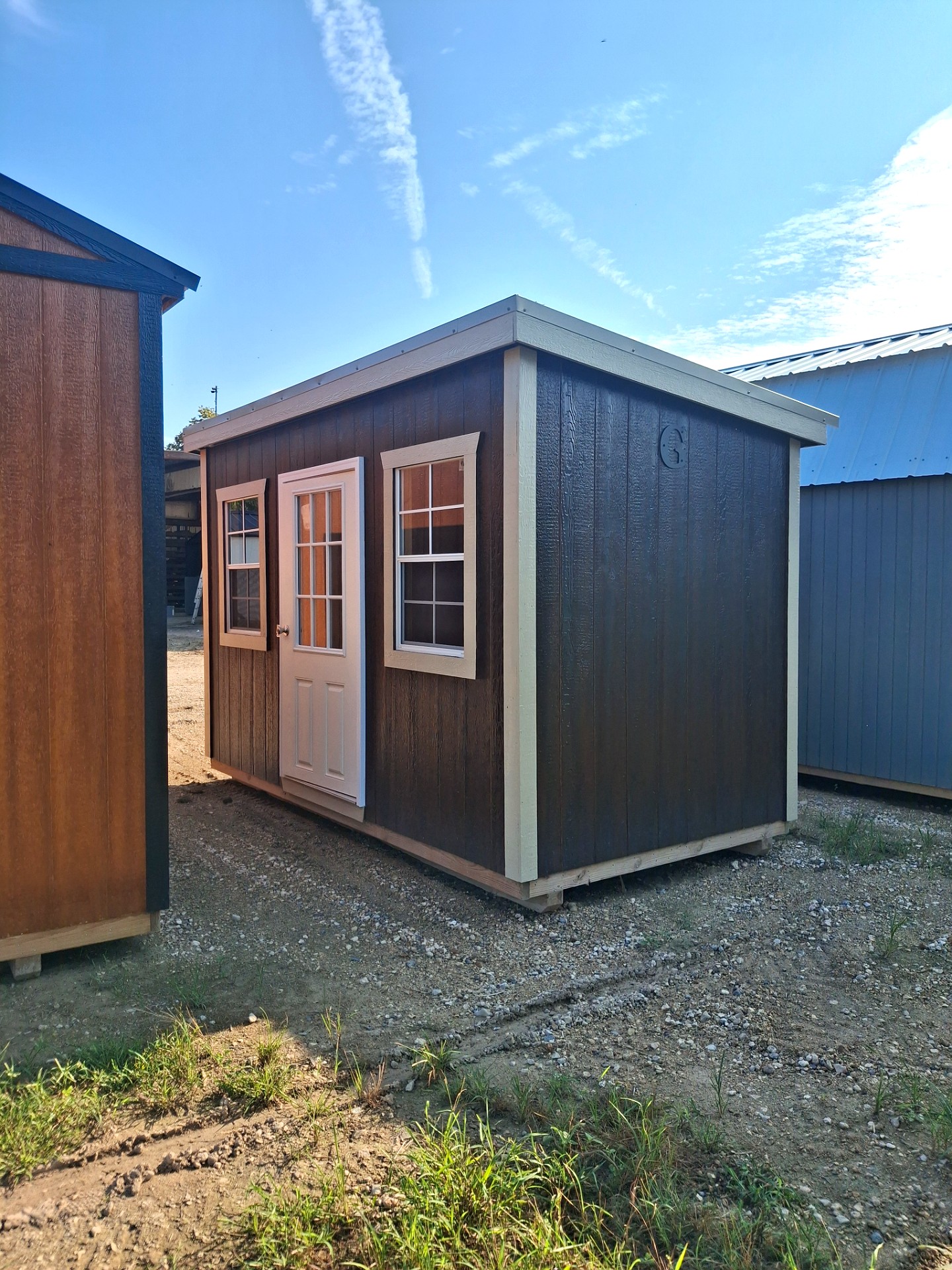 6x12 Mini Shed at Kirbyville Lot - Essex Bros