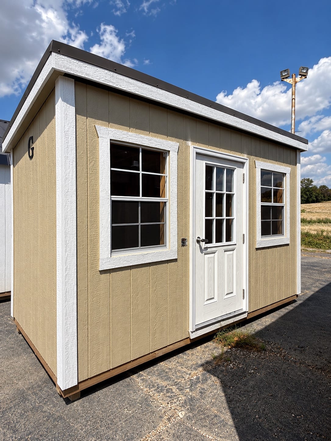 6x12 Mini Shed at Tyler Lot- ETX Steel Tyler