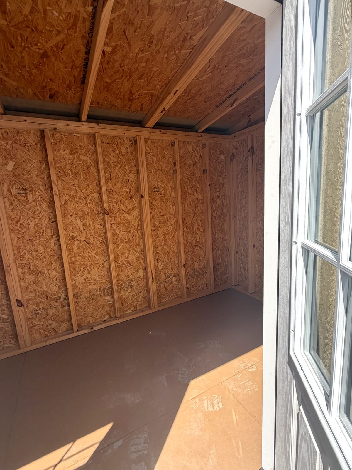 6x12 Mini Shed at Tyler Lot- ETX Steel Tyler