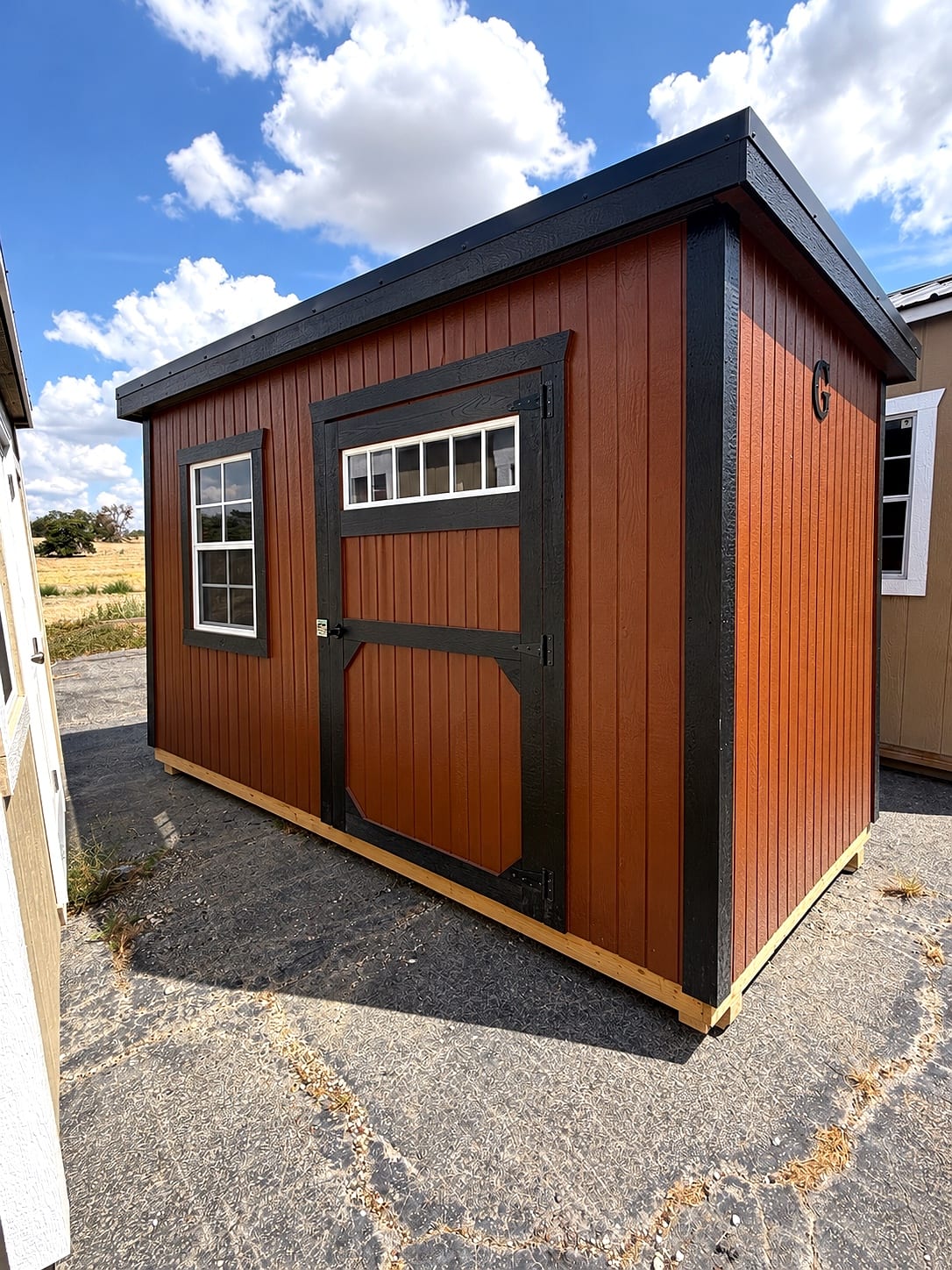 6x12 Mini Shed at Tyler Lot- ETX Steel Tyler