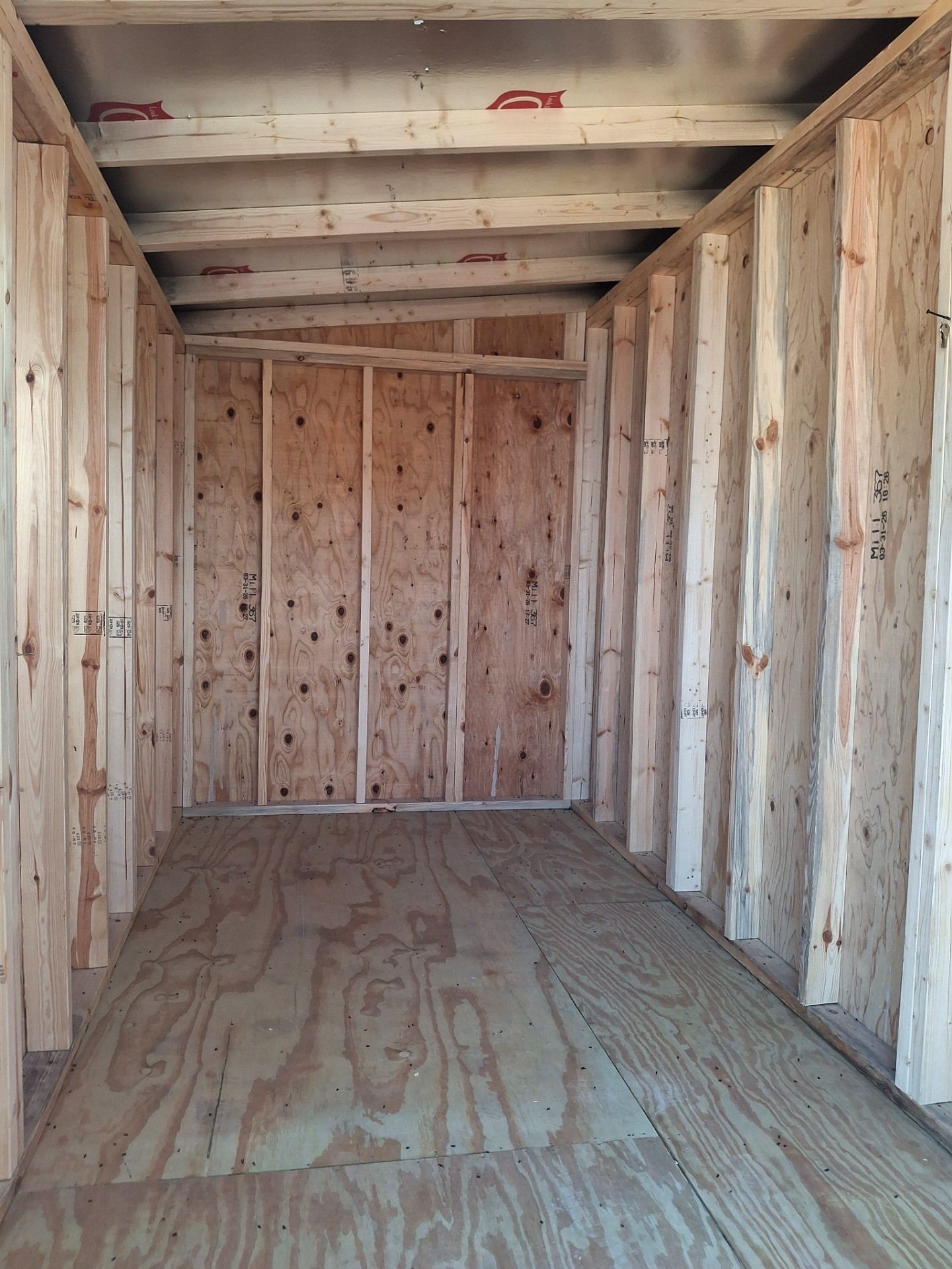 6x12 Mini Shed at Kirbyville Lot - Essex Bros