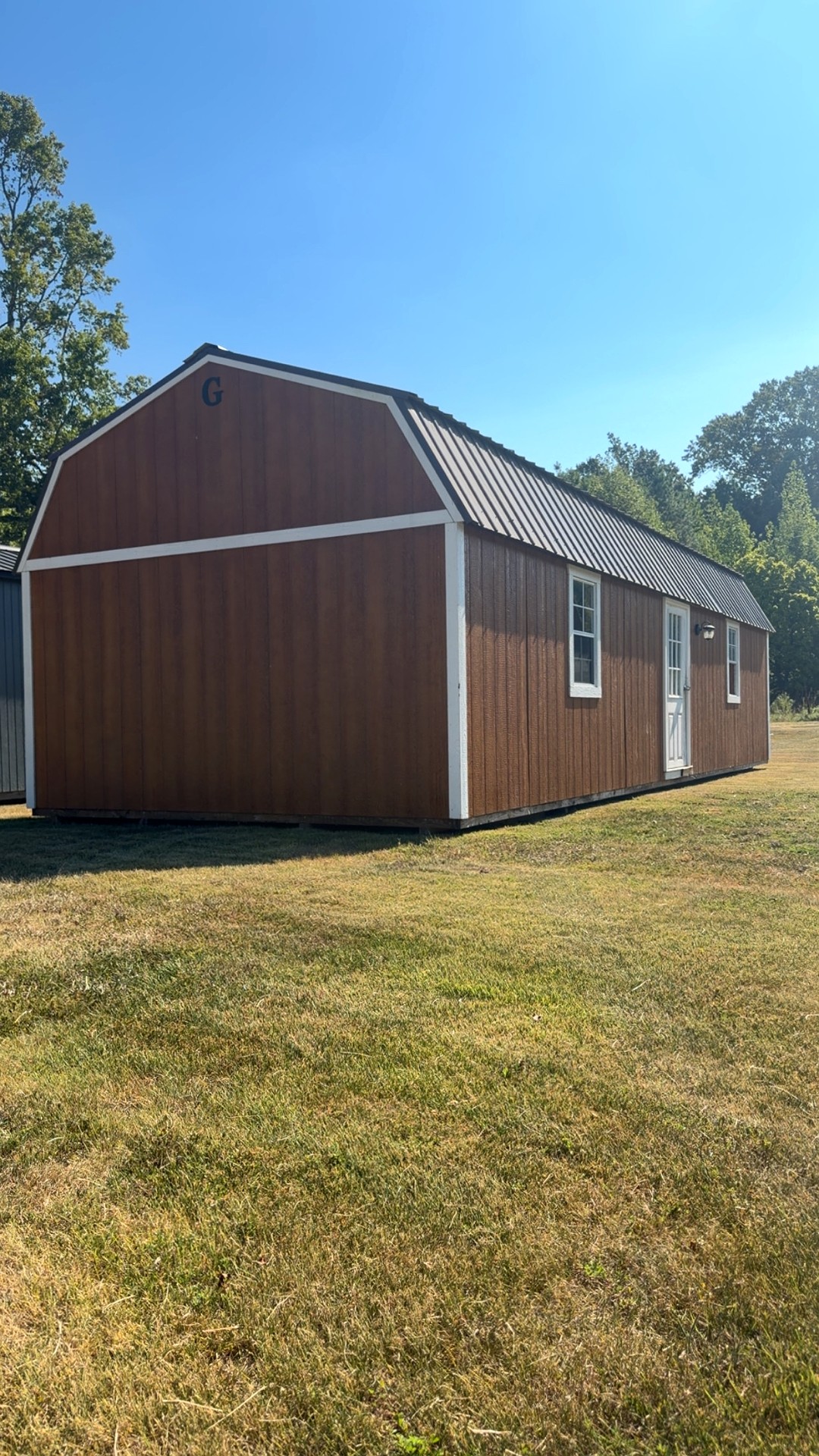 14x36 Side Lofted Barn at Hanke Building Sales