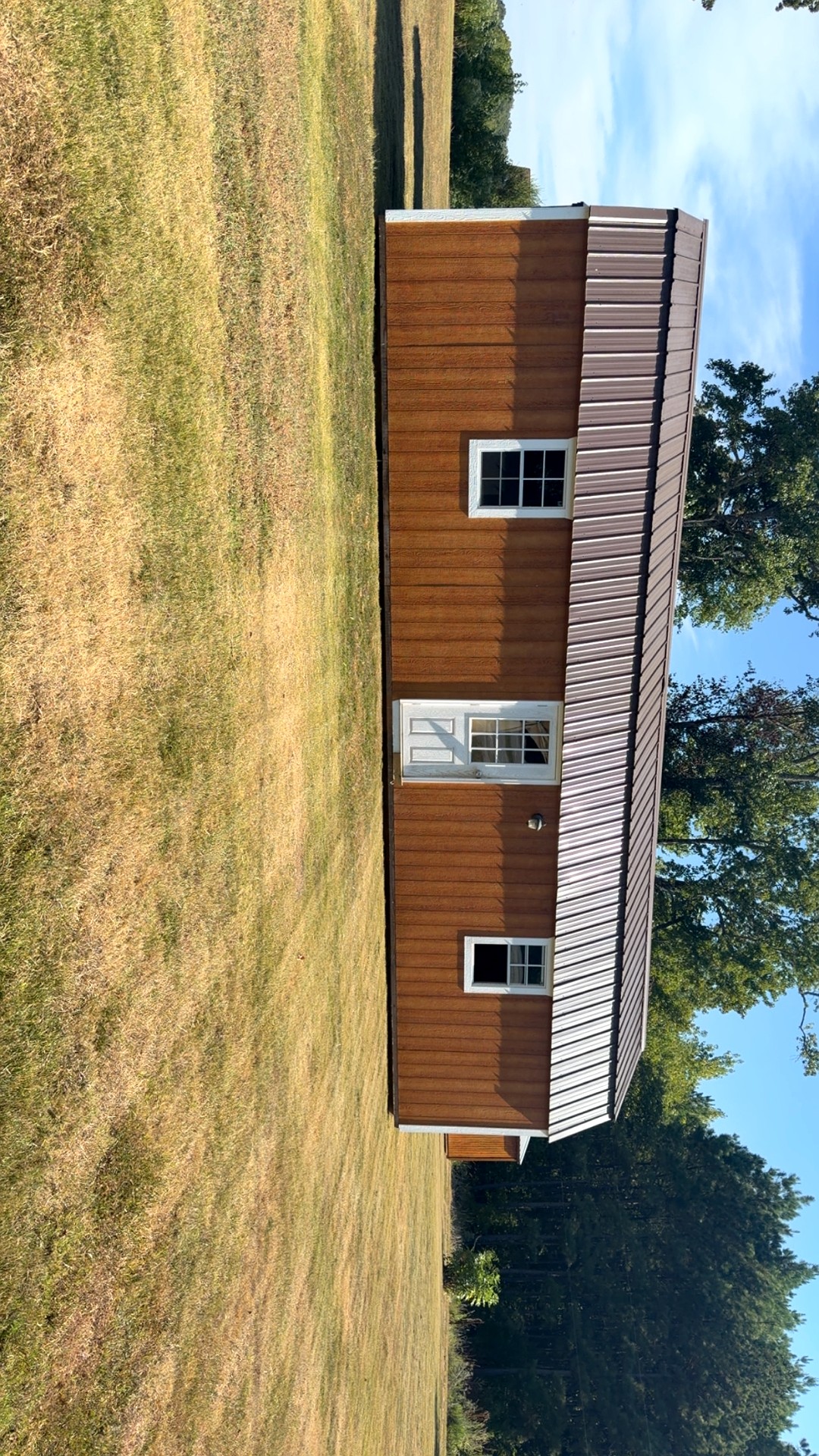14x36 Side Lofted Barn at Hanke Building Sales
