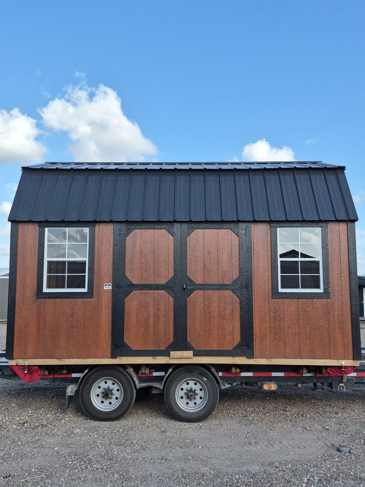 10x16 Side Lofted Barn at ACE Buildings - Graceland of Corpus Christi