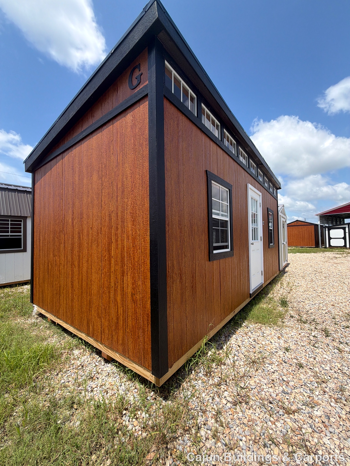 10x20 Urban Shed at Cajun Buildings and Carports