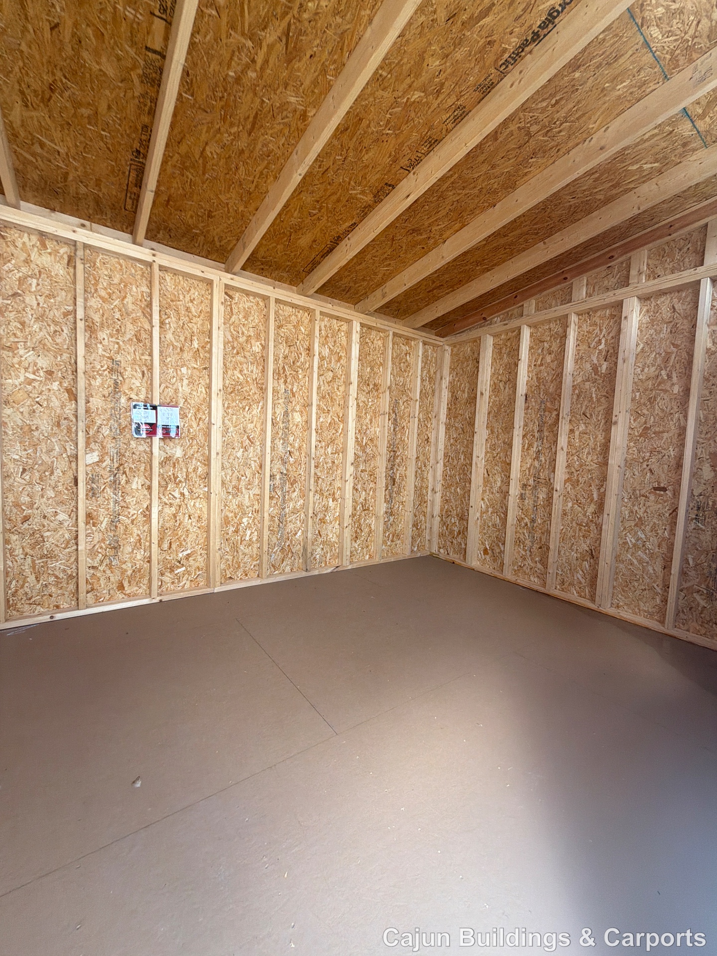 10x20 Urban Shed at Cajun Buildings and Carports